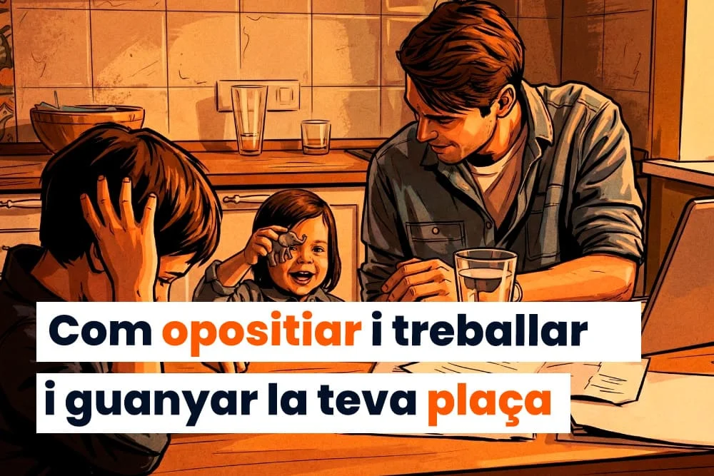 Opositar i treballar: La guia definitiva per aconseguir la teva plaça sense morir en l'intent