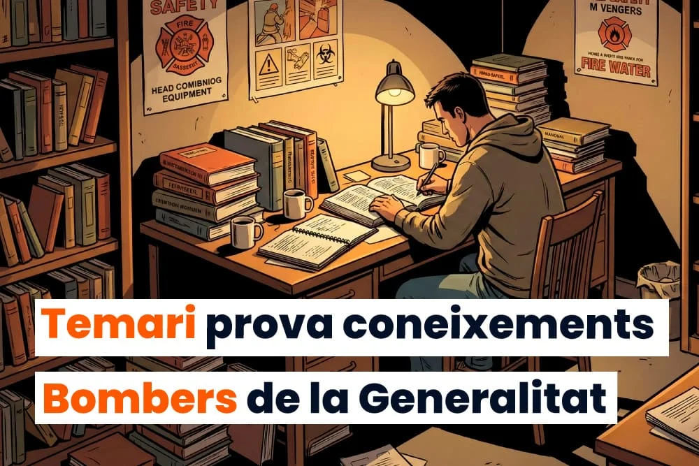 Temari de Bombers: Com sobreviure a la prova de coneixements